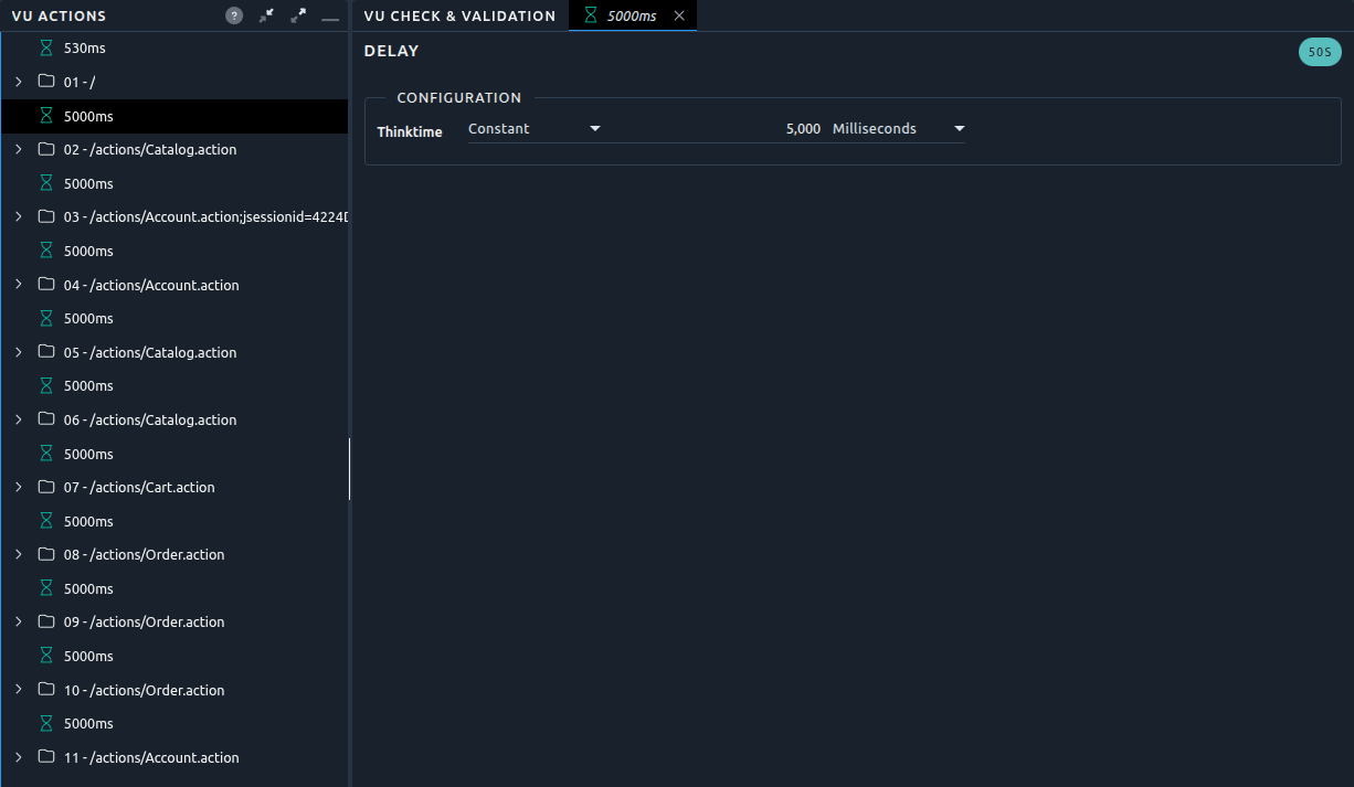 Delay actions between containers Delay actions between containers