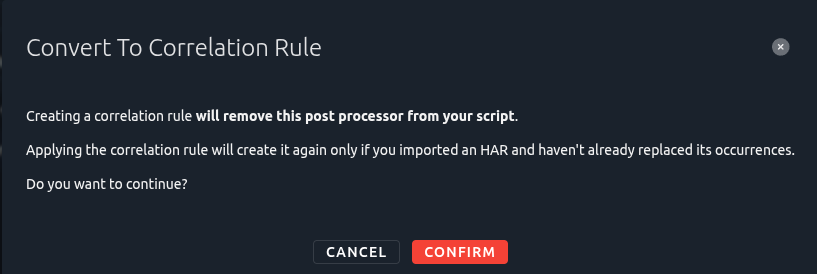 convert-correlation-rule-warning