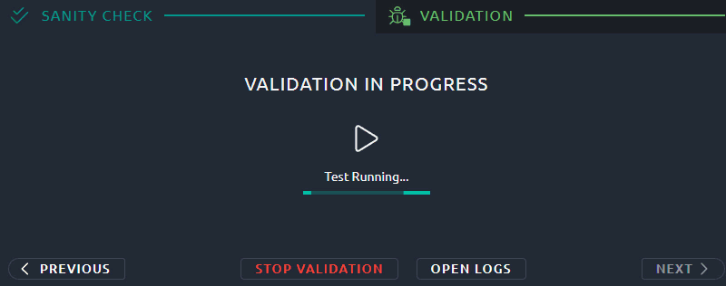 validation-running