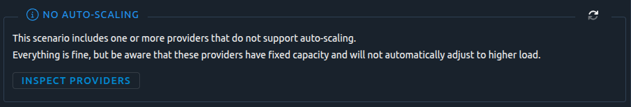 No Auto-Scaling Info