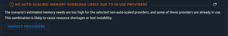 No Auto-Scaling Warning - Too Much Usage